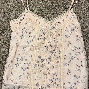 Abercrombie & Fitch Pink Floral Camisole